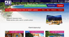 Desktop Screenshot of chorvatsko.cc